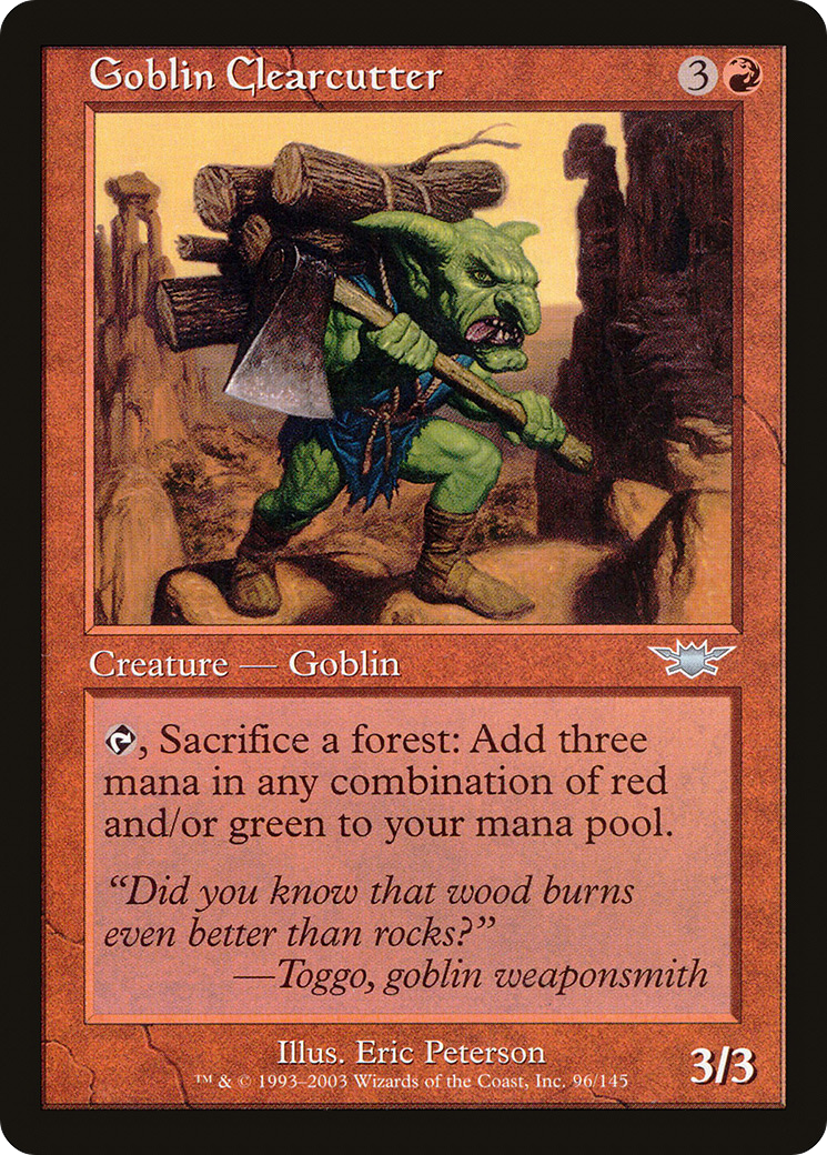 Goblin Clearcutter Card Image