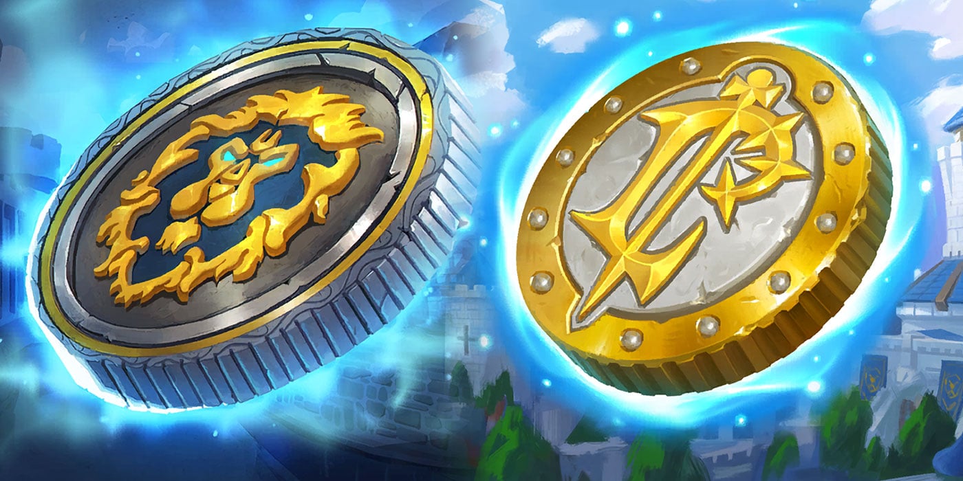 United in Stormwind Brings Two New Coin Cosmetics to Hearthstone Featuring its Namesake and Lordaeron