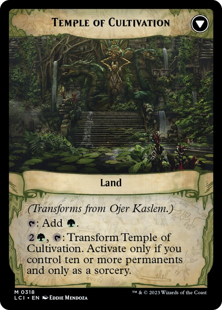 Ojer Kaslem, Deepest Growth // Temple of Cultivation Card Image