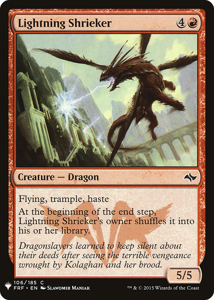 Lightning Shrieker Card Image