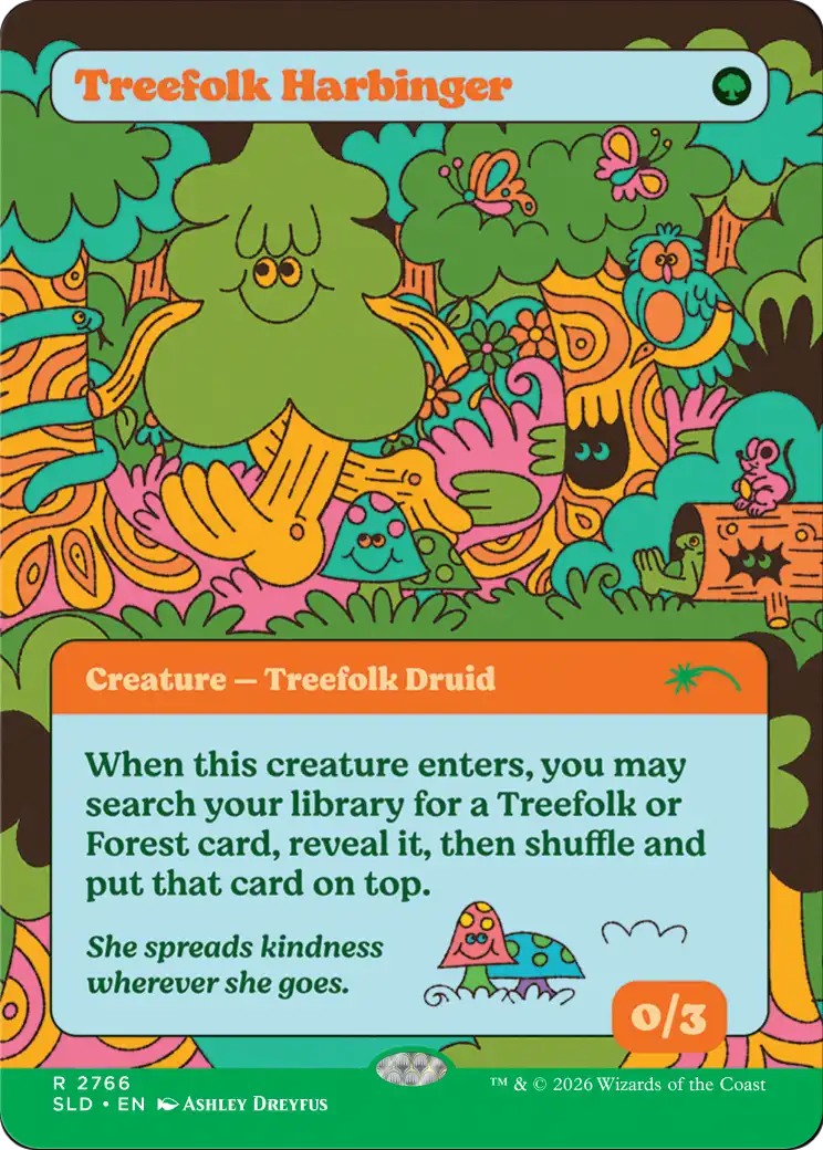 Treefolk Harbinger Card Image