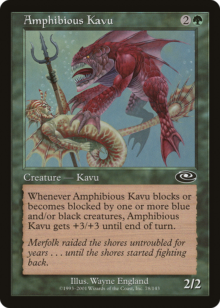 Amphibious Kavu Card Image
