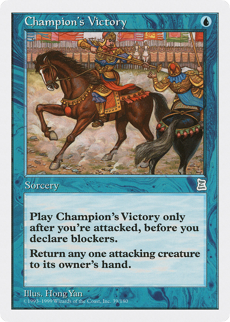 Champion's Victory Card Image