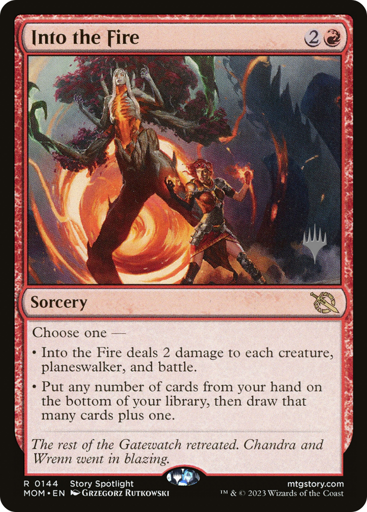 Into the Fire Card Image