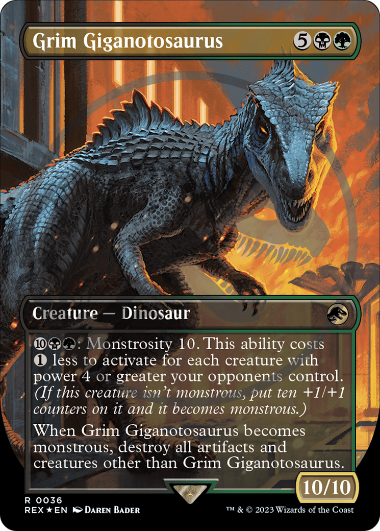 Grim Giganotosaurus Card Image