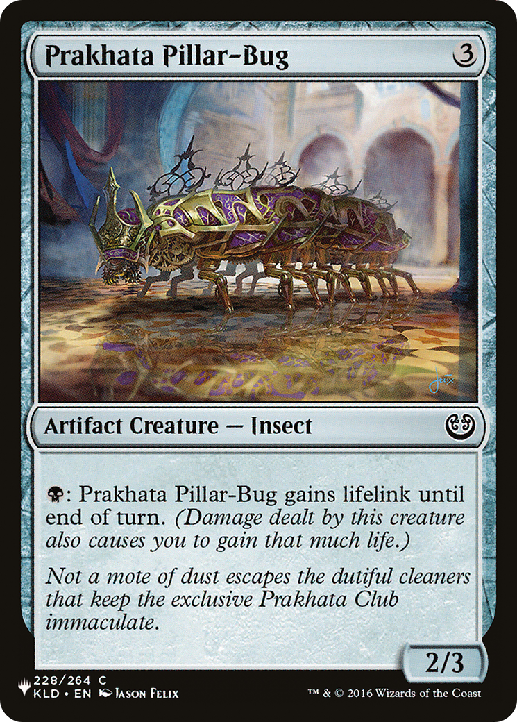 Prakhata Pillar-Bug Card Image