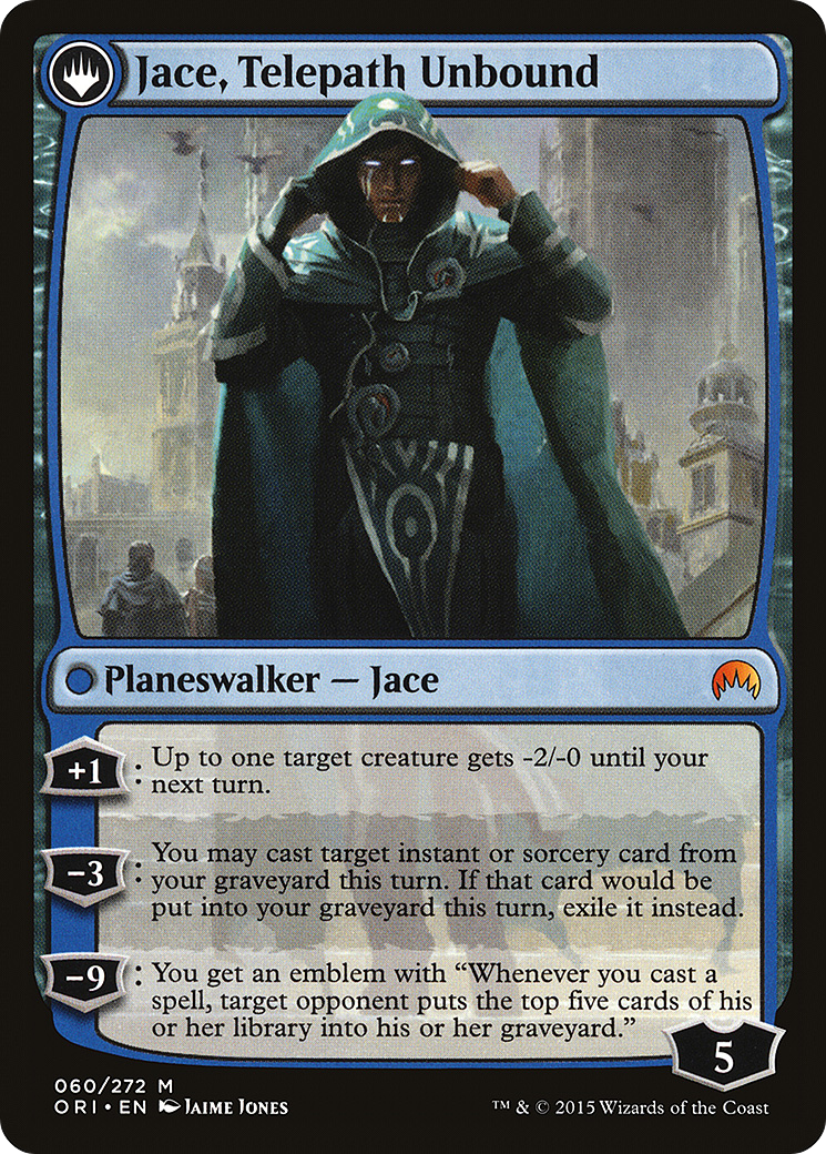 Jace, Vryn's Prodigy // Jace, Telepath Unbound Card Image