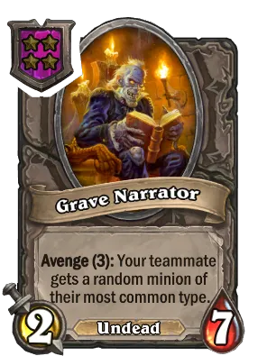 Grave Narrator Card Image