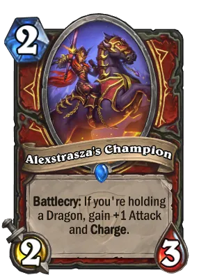 Alexstrasza's Champion Card Image