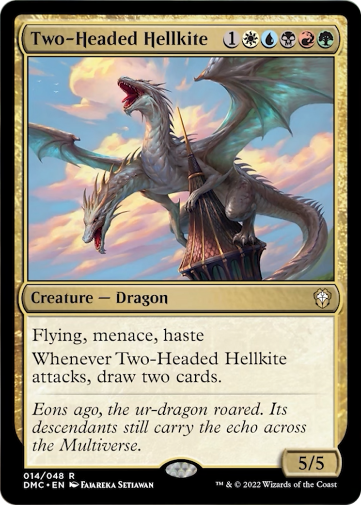 Two-Headed Hellkite Card Image