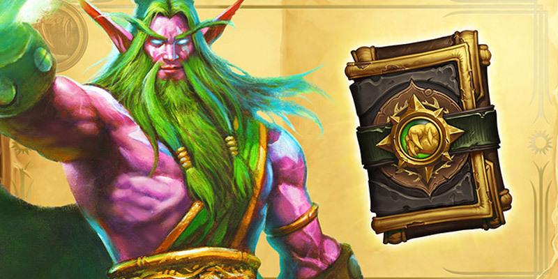 Malfurion Gets the Hearthstone Book of Heroes Treatment on June 22
