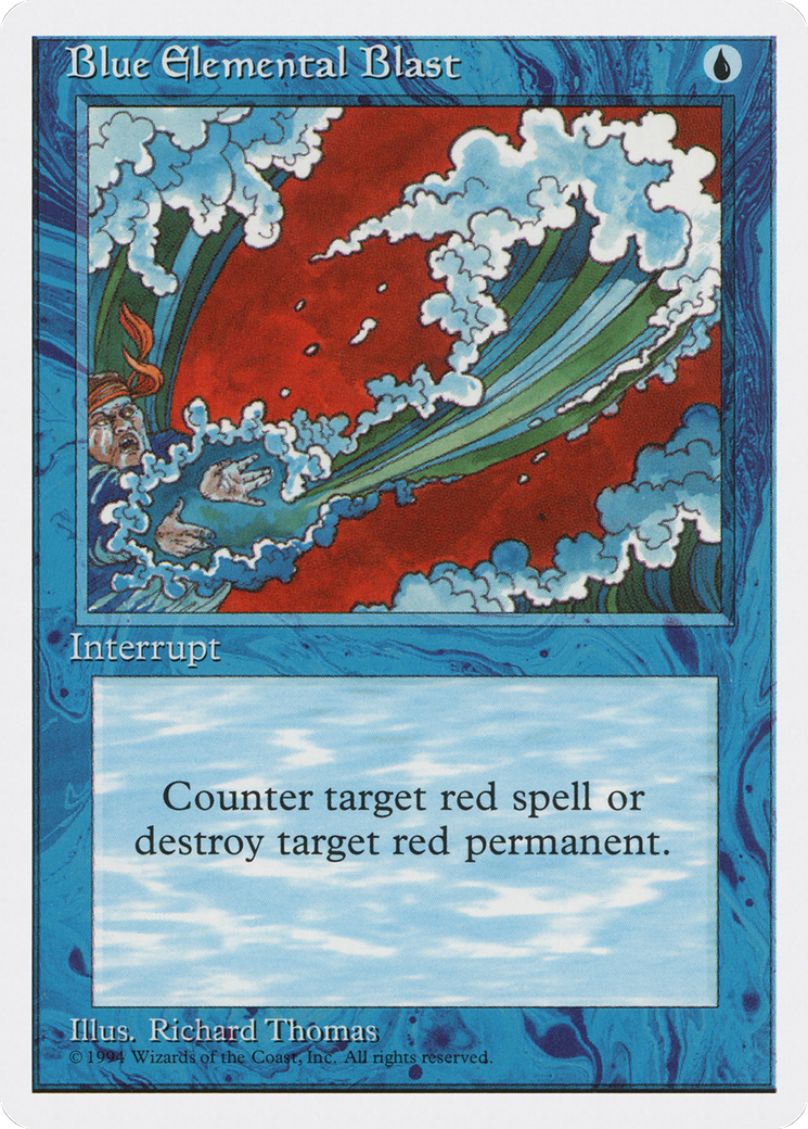 Blue Elemental Blast Card Image