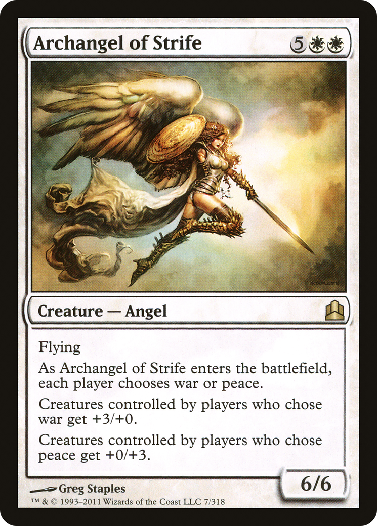 Archangel of Strife Card Image