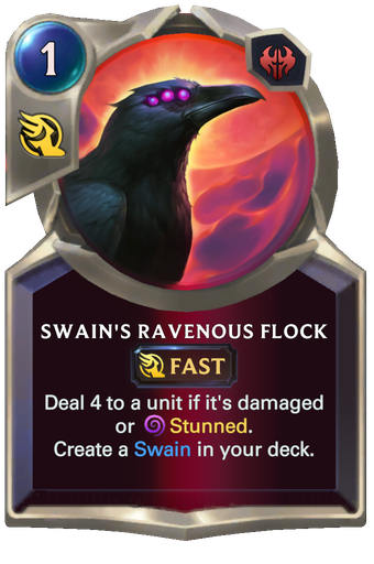 Swain's Ravenous Flock Card Image