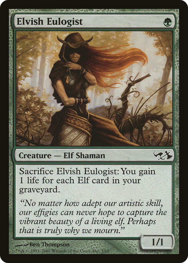 Elvish Eulogist Card Image