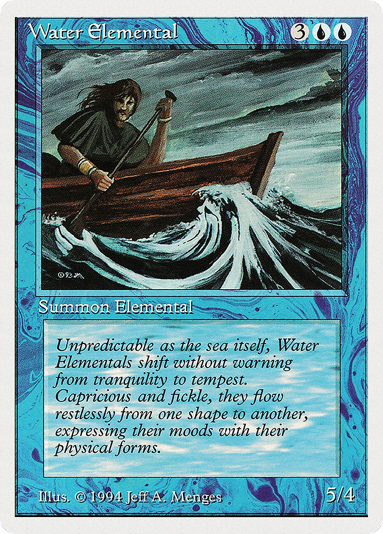 Water Elemental Card Image