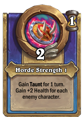 Horde Strength 1 Card Image