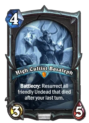 High Cultist Basaleph Signature Card Image