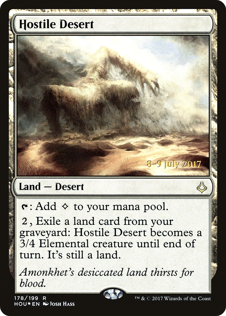 Hostile Desert Card Image
