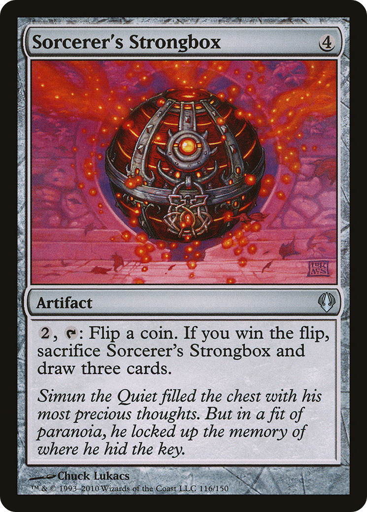 Sorcerer's Strongbox Card Image