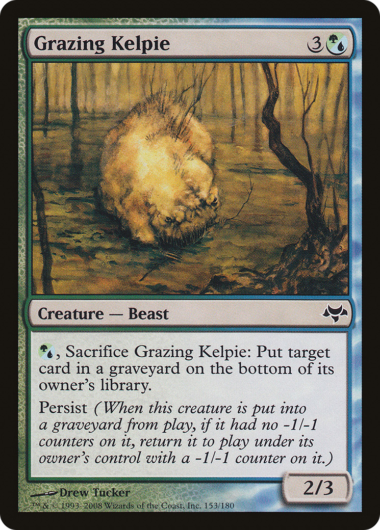 Grazing Kelpie Card Image