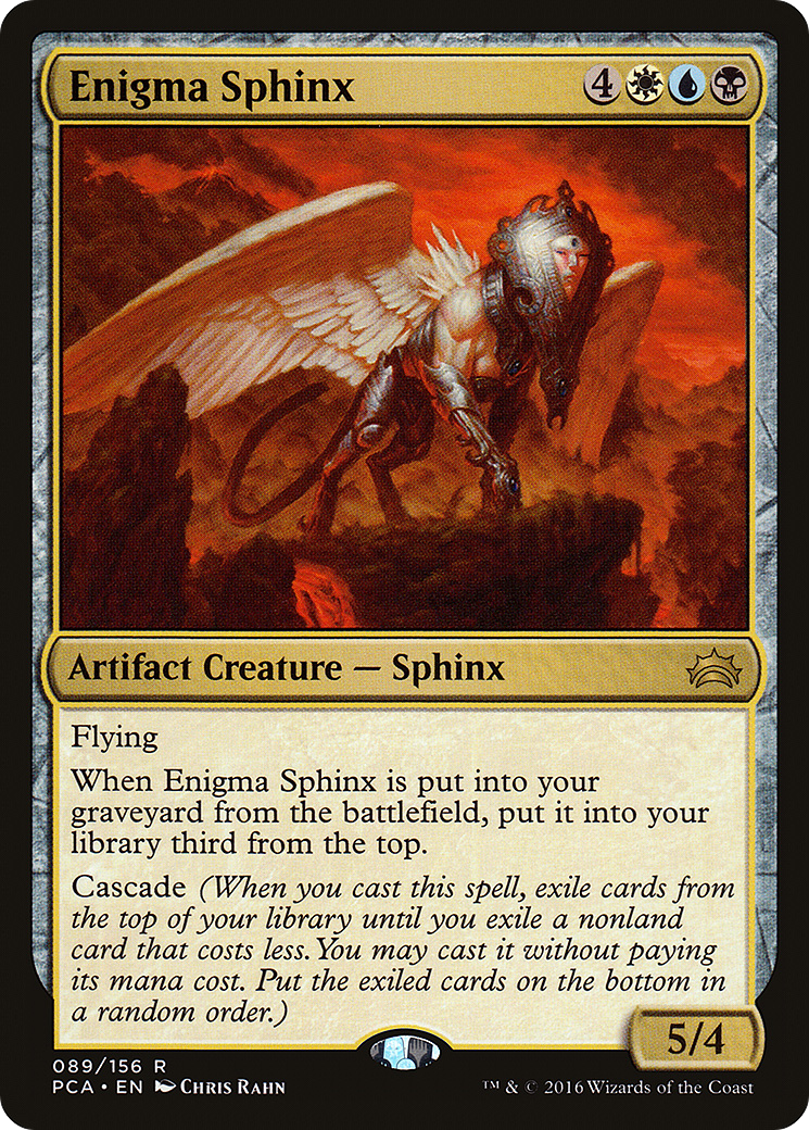 Enigma Sphinx Card Image