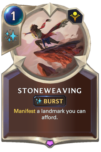 Stoneweaving Card Image