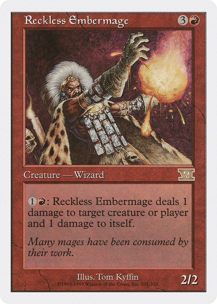 Reckless Embermage Card Image