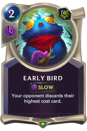 Early Bird Card Image