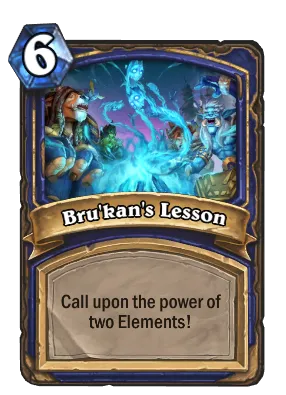 Bru'kan's Lesson Card Image