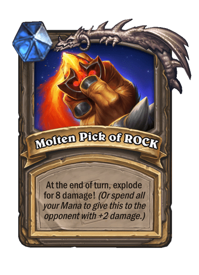 Molten Pick of ROCK Card Image