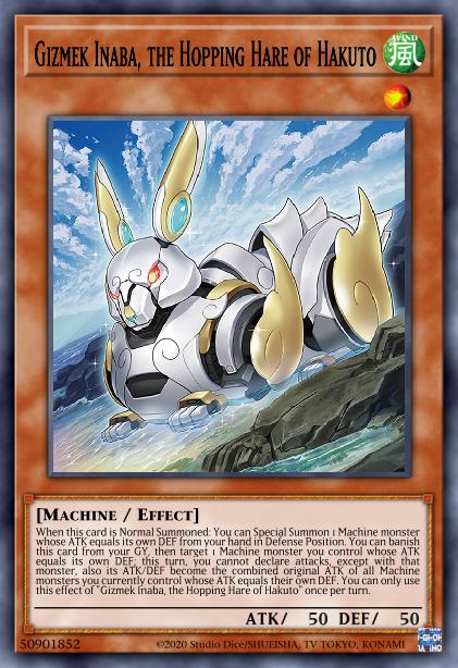 Gizmek Inaba, the Hopping Hare of Hakuto Card Image