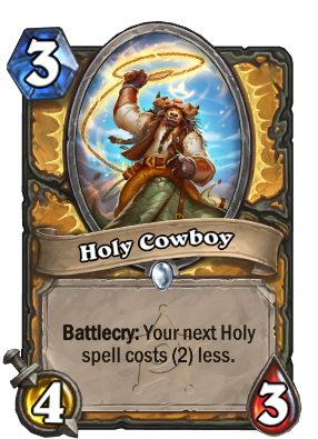 Holy Cowboy Card Image