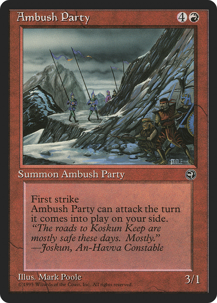 Ambush Party Card Image