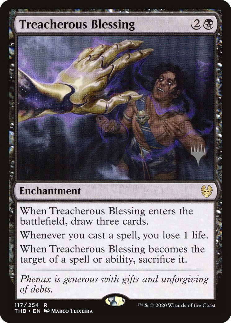 Treacherous Blessing Card Image