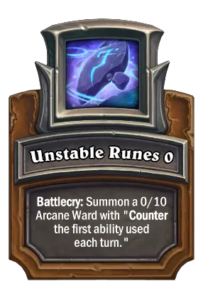 Unstable Runes {0} Card Image