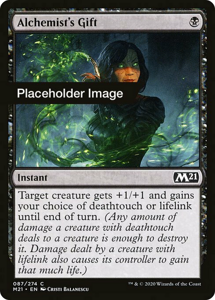 Alchemist's Gift Card Image