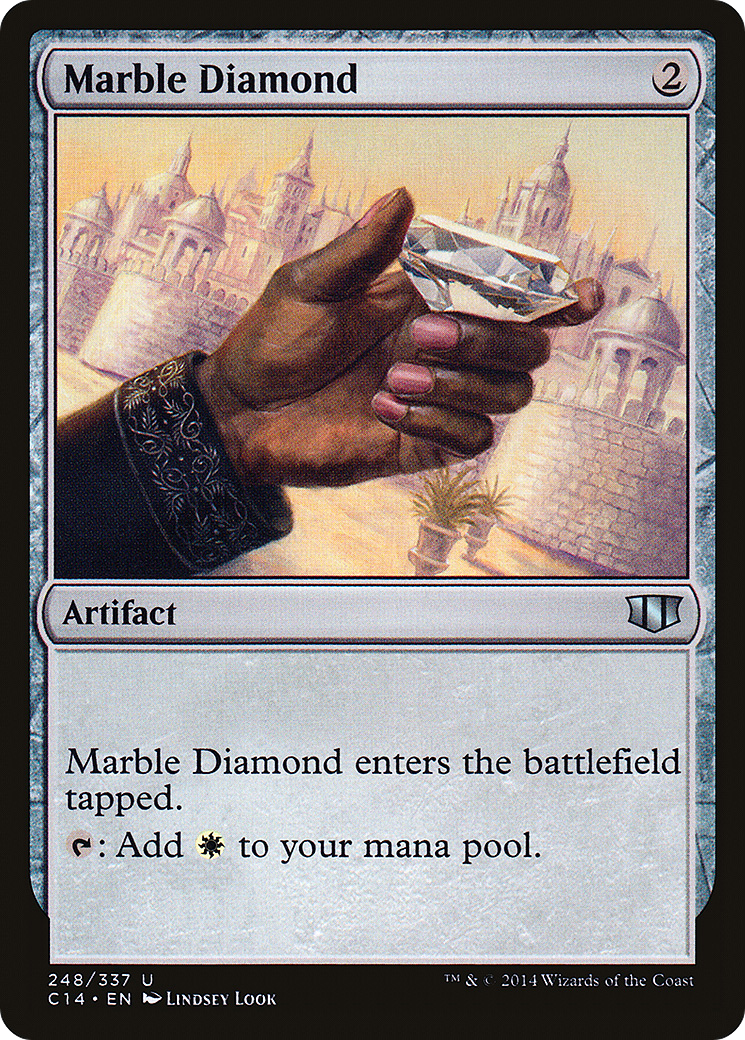 Marble Diamond Card Image