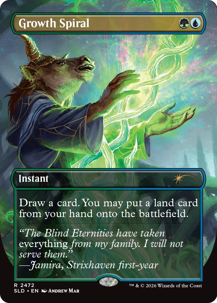 Growth Spiral Card Image