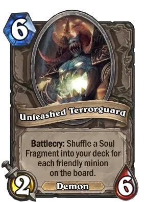 Unleashed Terrorguard Card Image