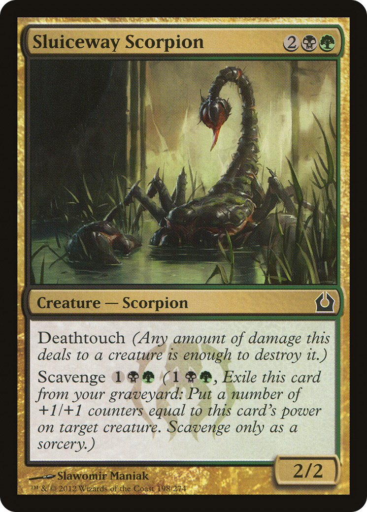 Sluiceway Scorpion Card Image