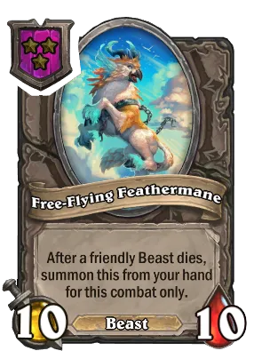 Free-Flying Feathermane Card Image