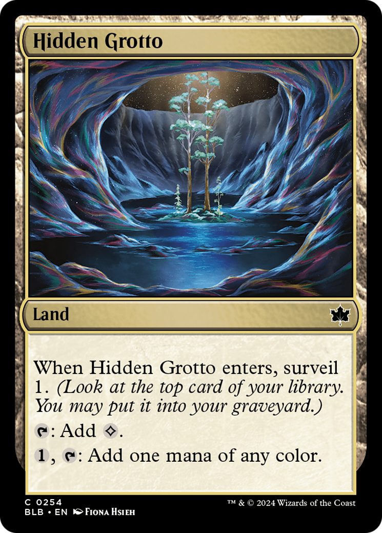 Hidden Grotto Card Image