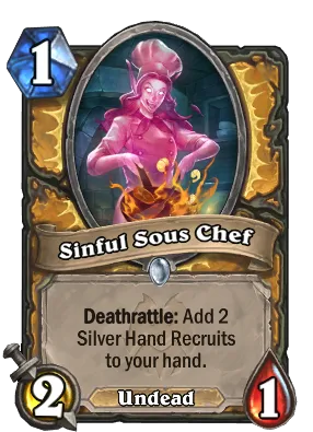 Sinful Sous Chef Card Image