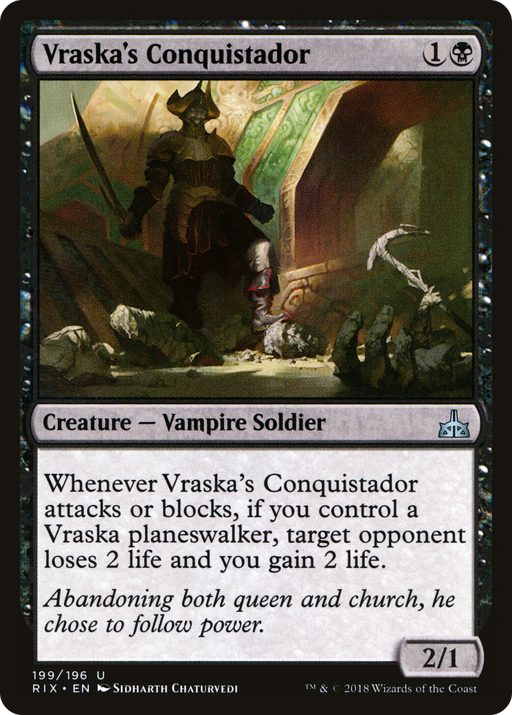 Vraska's Conquistador Card Image