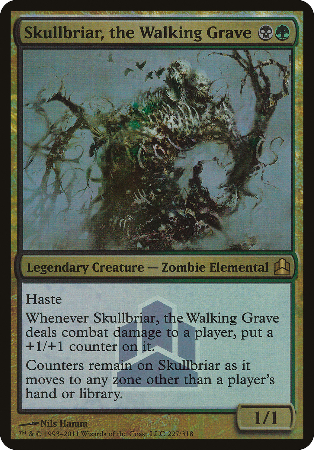 Skullbriar, the Walking Grave Card Image