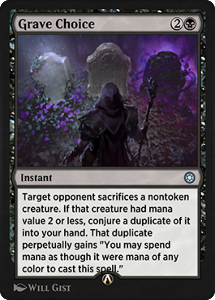 Grave Choice Card Image