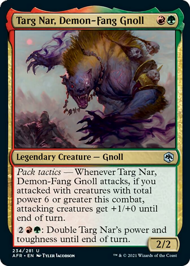 Targ Nar, Demon-Fang Gnoll Card Image