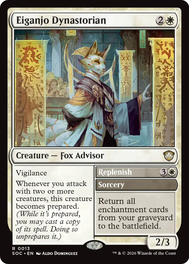 Replenish Magic: The Gathering card