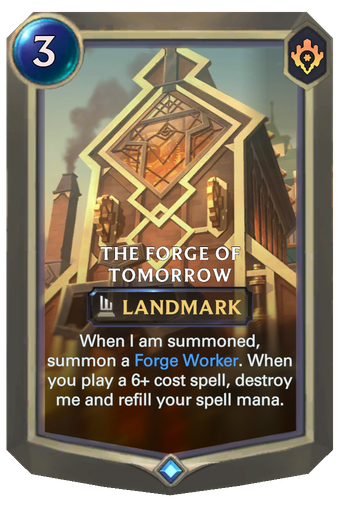 The Forge Of Tomorrow Card Image